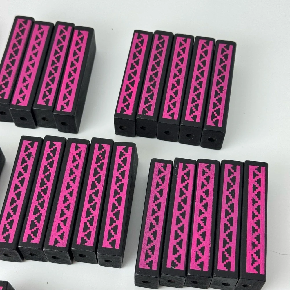 Lot of 54 Jenga Donkey Kong Blocks REPLACEMENT PARTS